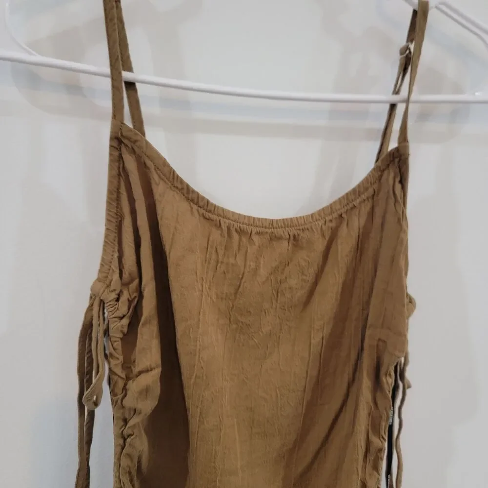 Forever 21 Womens Mini Bodycon Dress Size‎ Small Fairy Brown